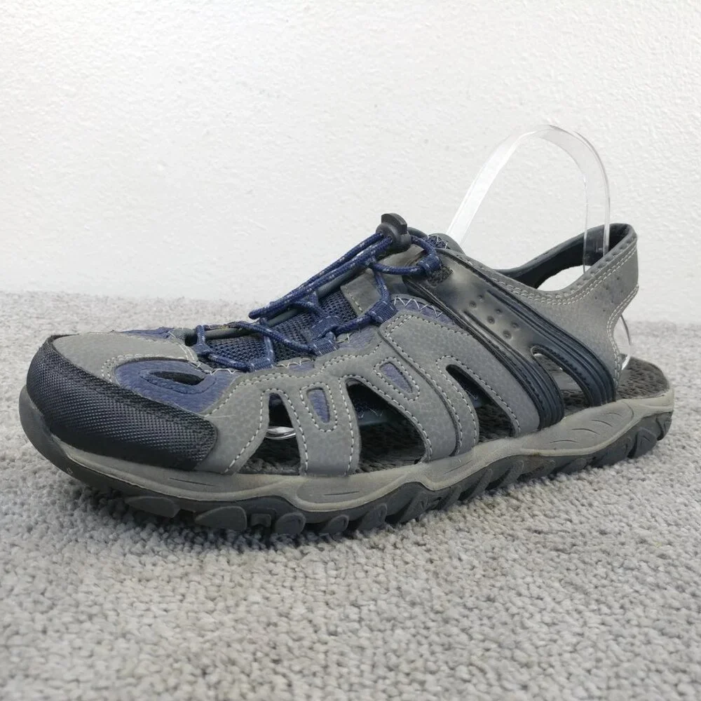 Ozark Trail Sandals Mens Size 11 Closed Toe Outdoor Blue Trail Water Fisherman